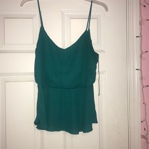 Teal blouse